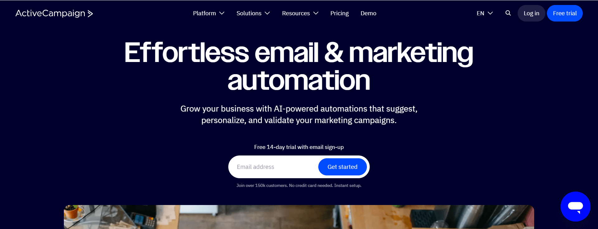 #4 Activecampaign- the best email marketing platform for online stores.