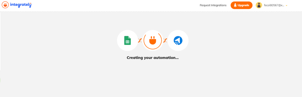Connecting apps using Integrately to Mailbluster 